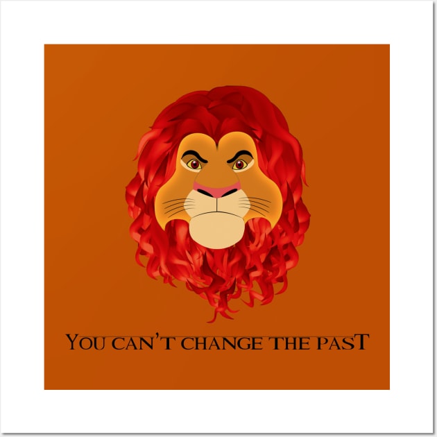 Simba says Wall Art by Thisepisodeisabout